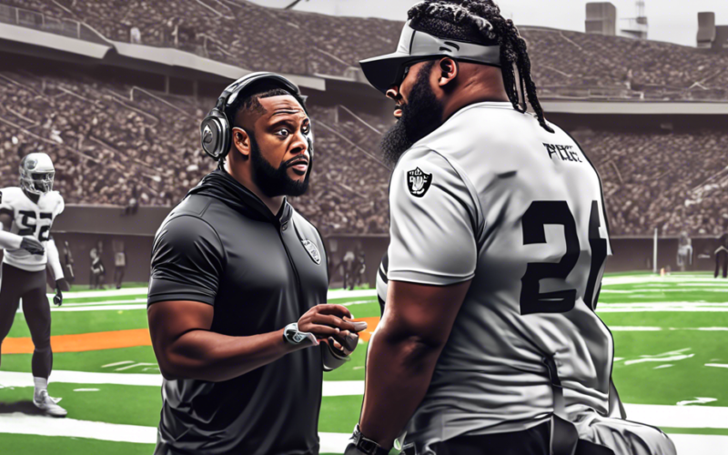 Raiders Head Coach Antonio Pierce elaborates on Defensive Tackle Christian Wilkins’ possible influence.