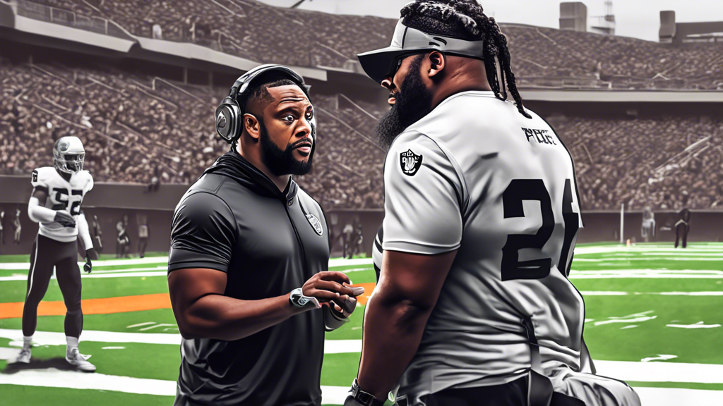 Raiders Head Coach Antonio Pierce elaborates on Defensive Tackle Christian Wilkins’ possible influence.