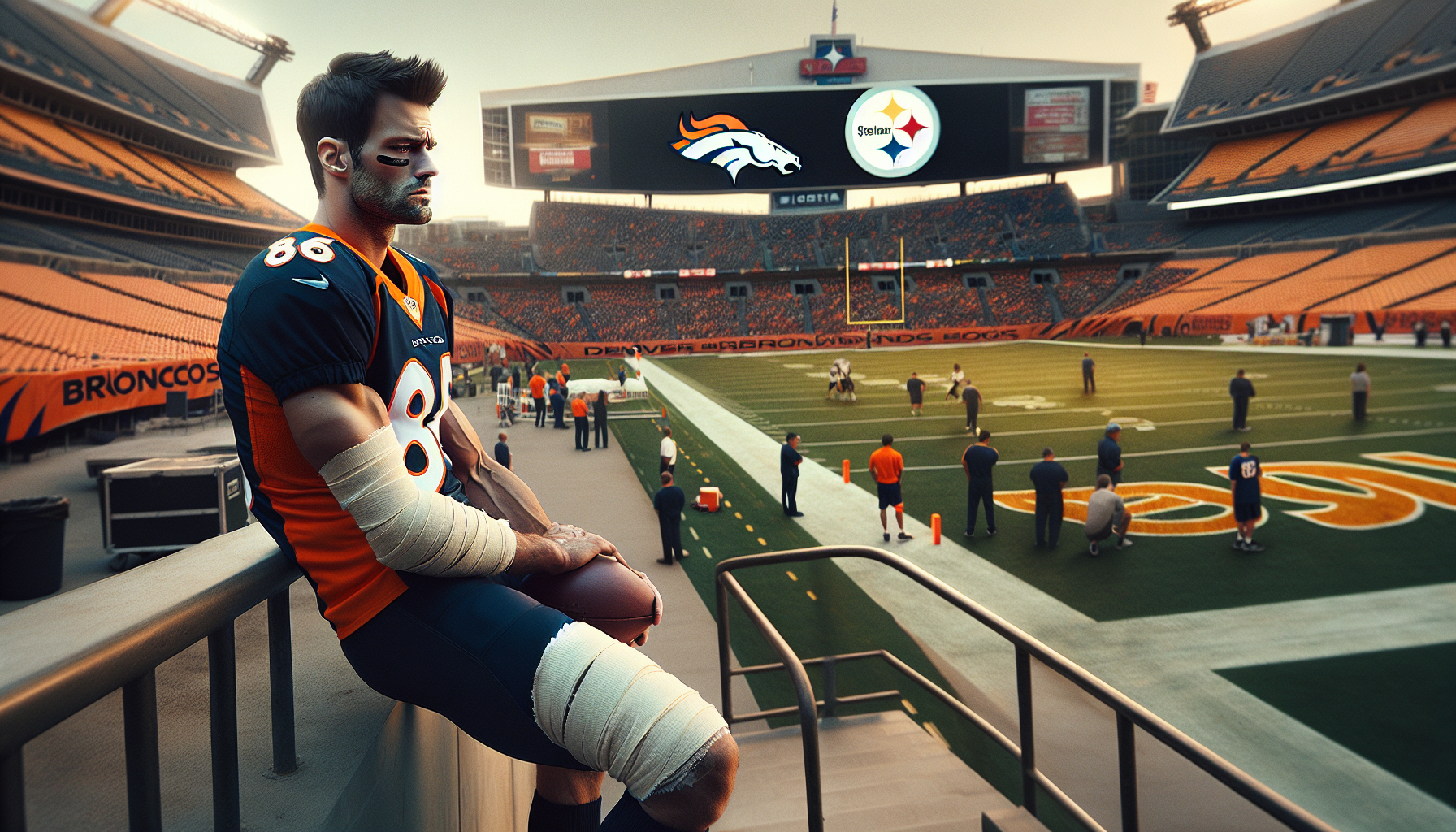 Denver Broncos’ promising wide receiver out for Pittsburgh Steelers game