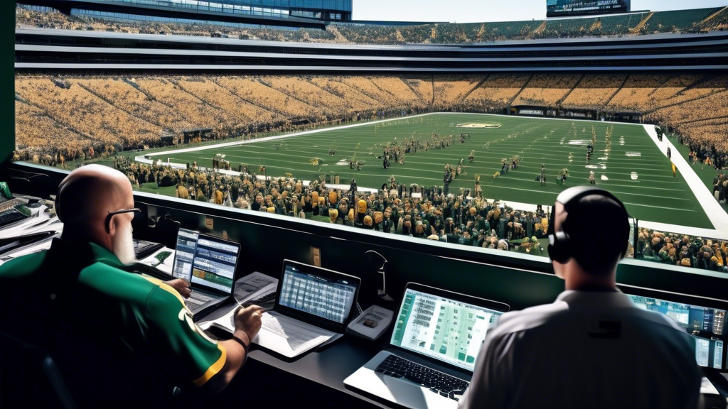 Who are the commentators and officials for today’s Packers vs Colts game?